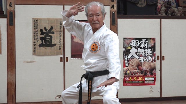 A 88 year-old-karate man in Okinawa