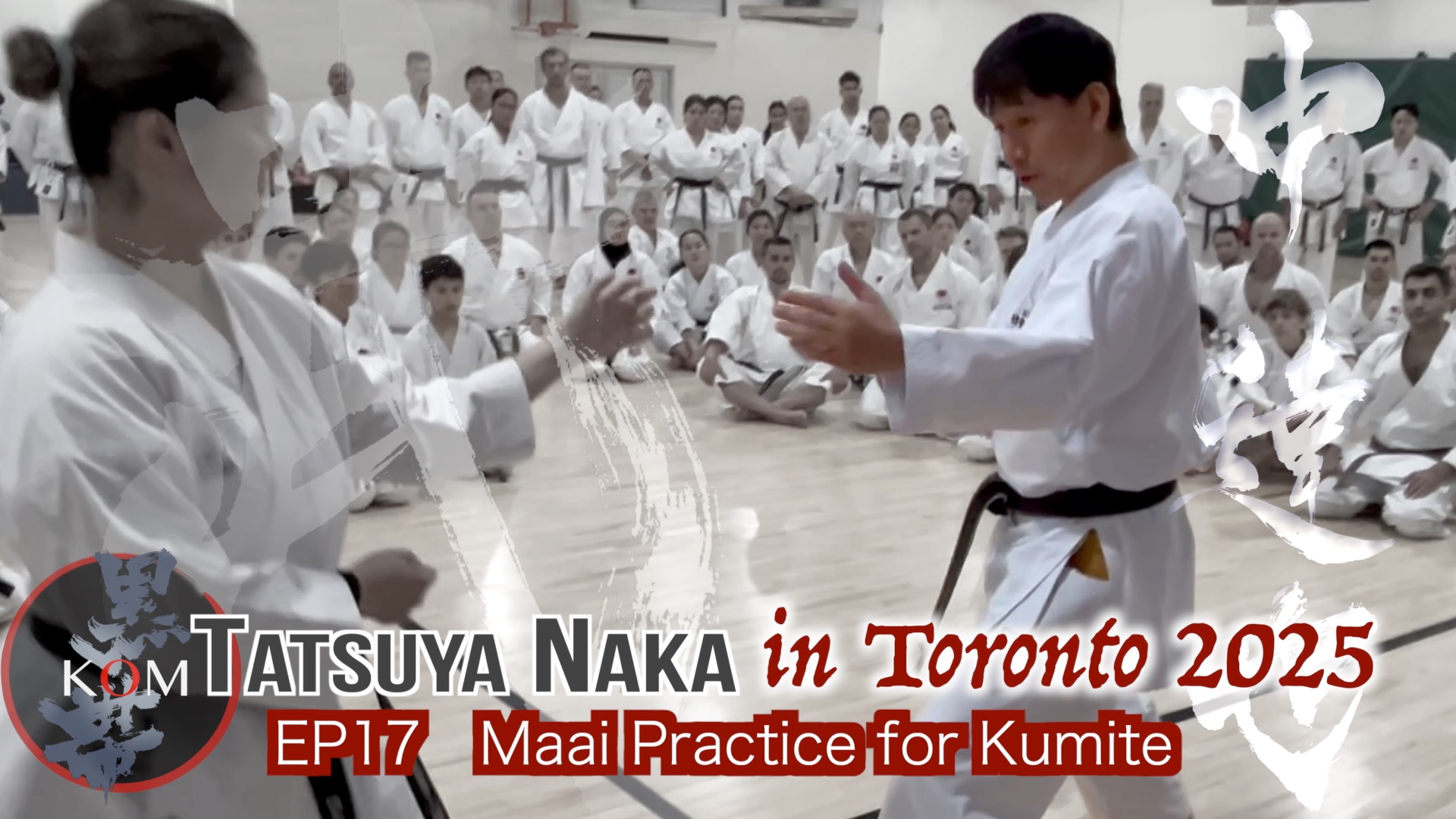 Maai Practice for Kumite - Naka Sensei in Toronto 2025 EP17 -