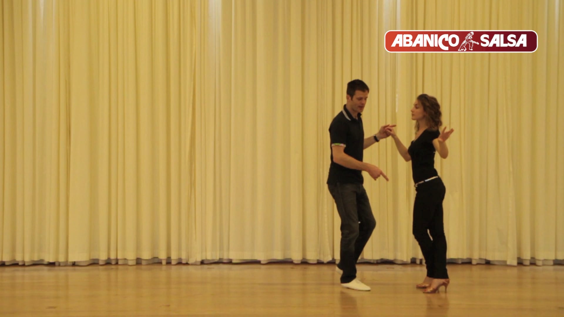 016 - Cha Cha Cha - Beginner level - Cross body lead with inside turn