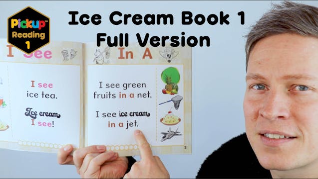 Pickup Reading Ice Cream Book 1
