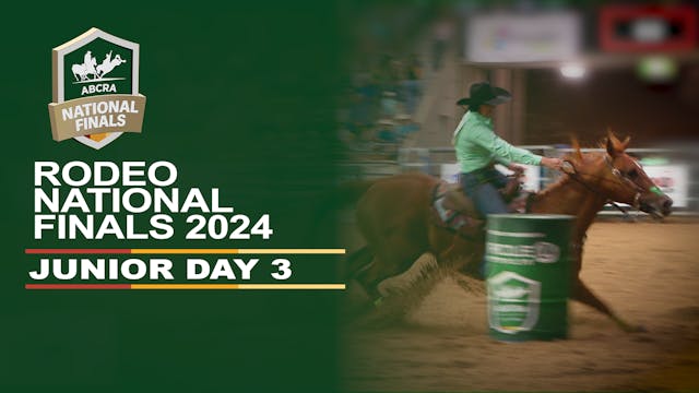 2024 ABCRA National Finals Rodeo Day 3 (25Jan2024)