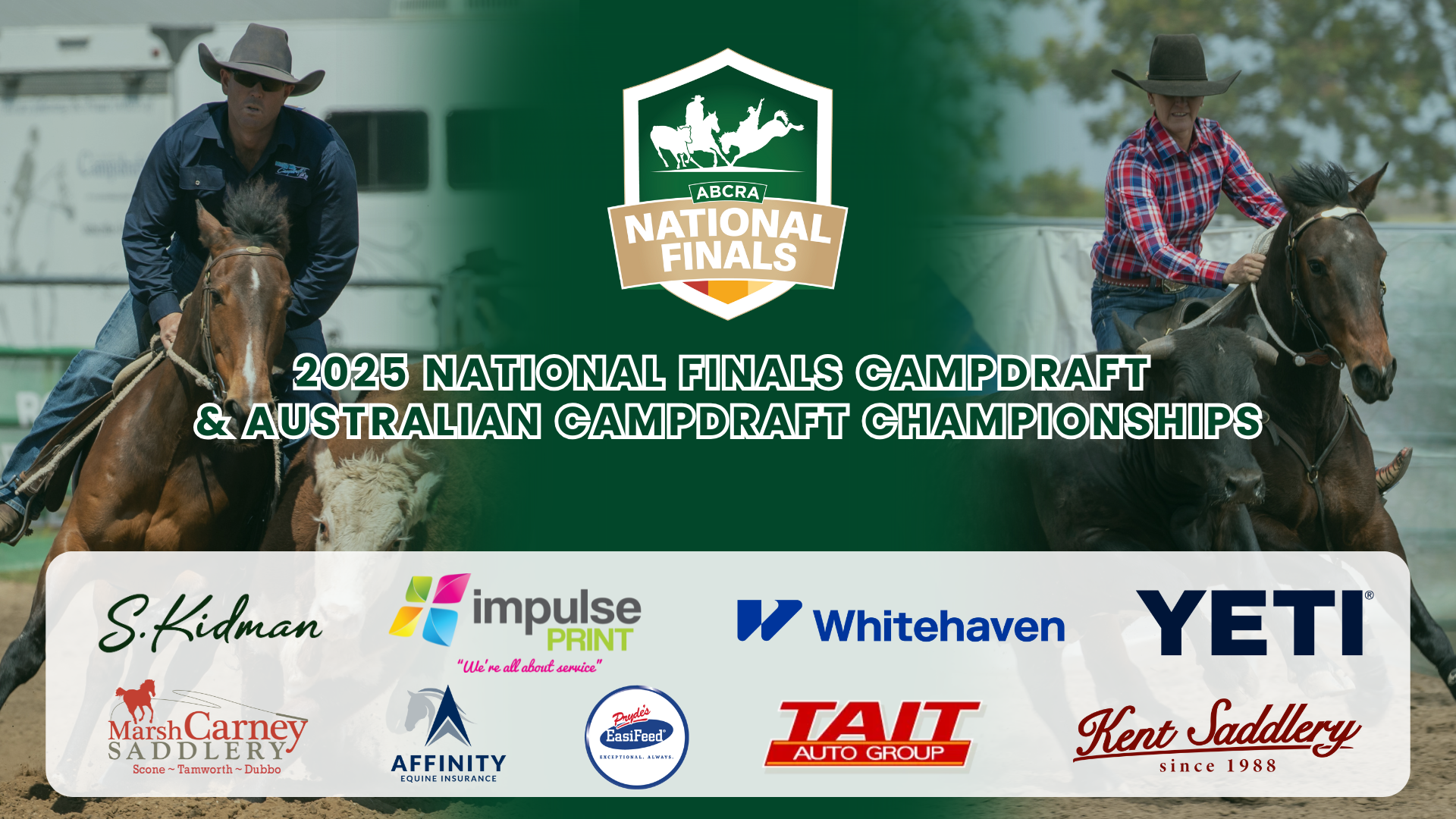ABCRA 2025 National Finals Campdraft & Australian Campdraft Championships
