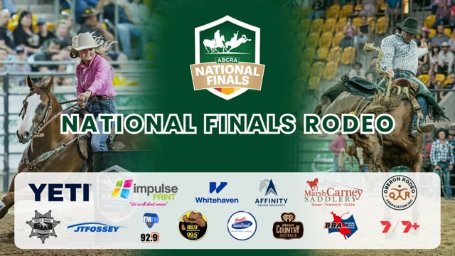 2025 ABCRA National Finals JUNIOR Rodeo (22 Jan 2026 Day 1)