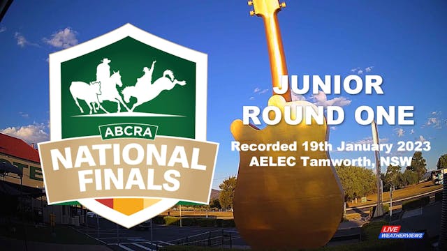 ABCRA National Finals 2022 Day 1 Junior