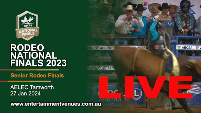 ABCRA 2023 Senior Rodeo Finals 27th January 2024