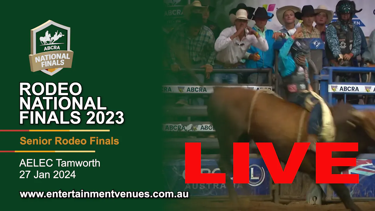 Abcra Ingham Rodeo ABCRA 2023 Senior Rodeo Finals 27th January 2024 - ABCRA TV