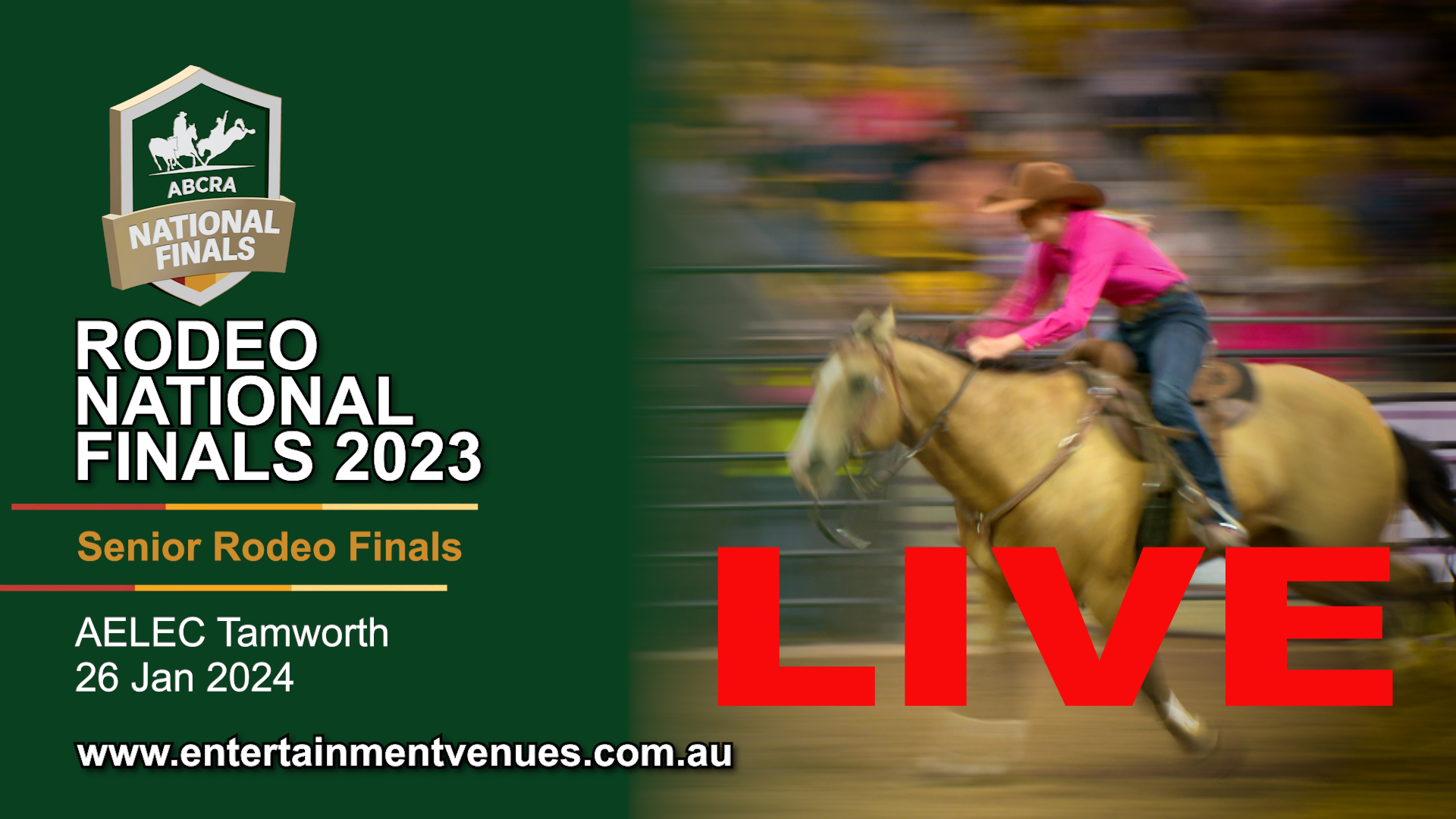 ABCRA 2023 Senior Rodeo Finals 26th January 2024