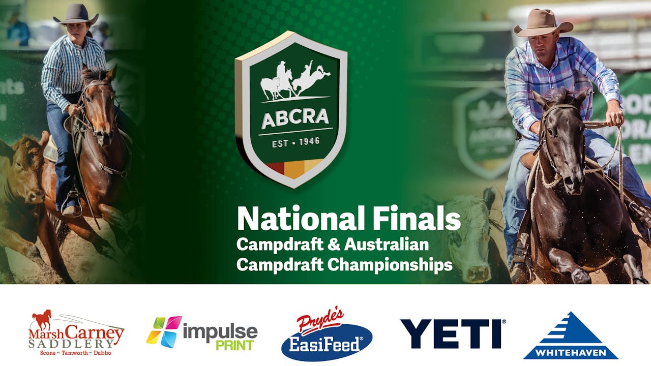 2024 ABCRA National Finals Campdraft & Australian Campdraft Championship