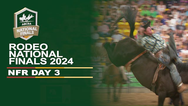 2024 ABCRA National Finals Rodeo Day 3