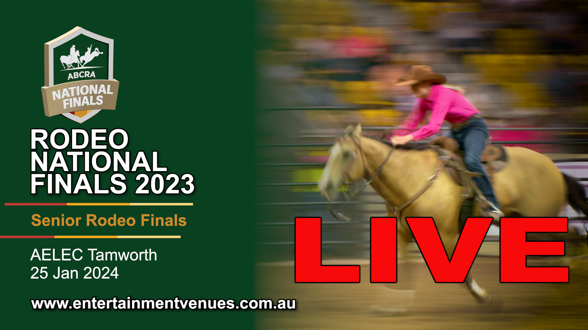 ABCRA 2023 Senior Rodeo Finals 25th January 2024