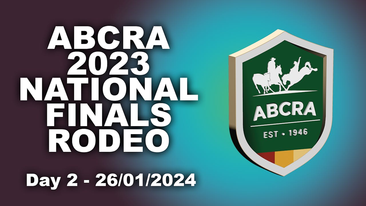 ABCRA 2023 National Finals Rodeo - Day 2