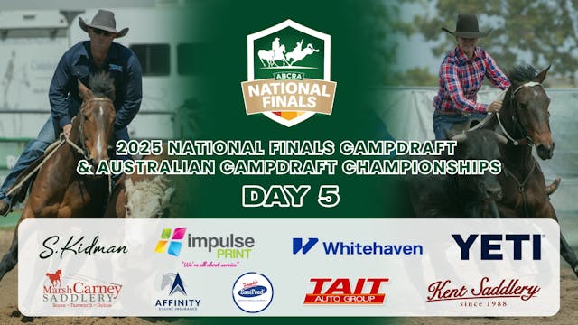 Day 5 ABCRA 2025 National Finals CD &...