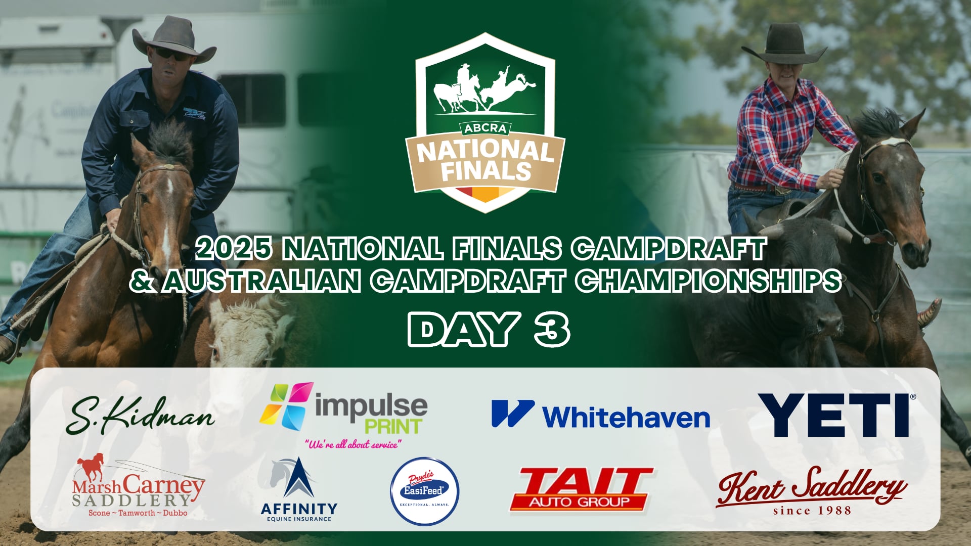 Day 3 ABCRA 2025 National Finals Campdraft & Australian Campdraft Championships