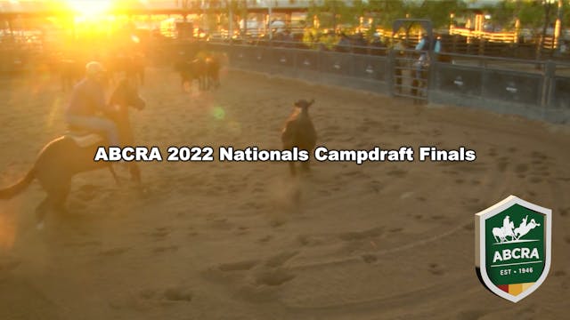 ABCRA 2022 Nationals Campdraft Finals