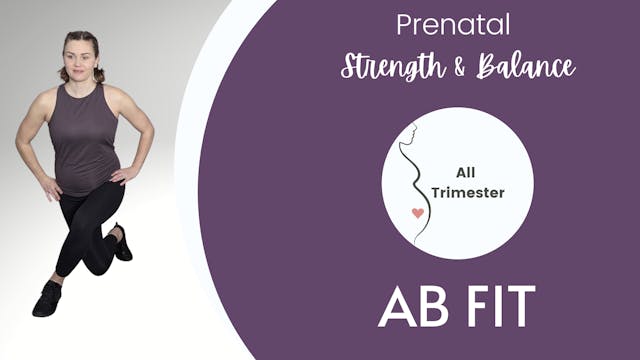 Prenatal Strength and Balance