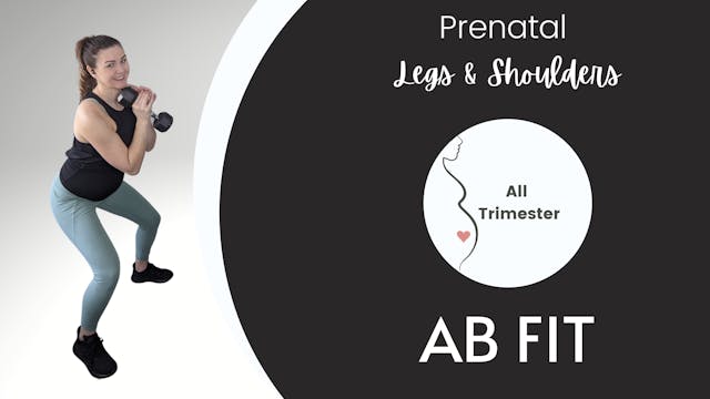 Prenatal Strength Shoulders and Legs
