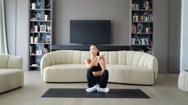 25 minute full body beginner flow