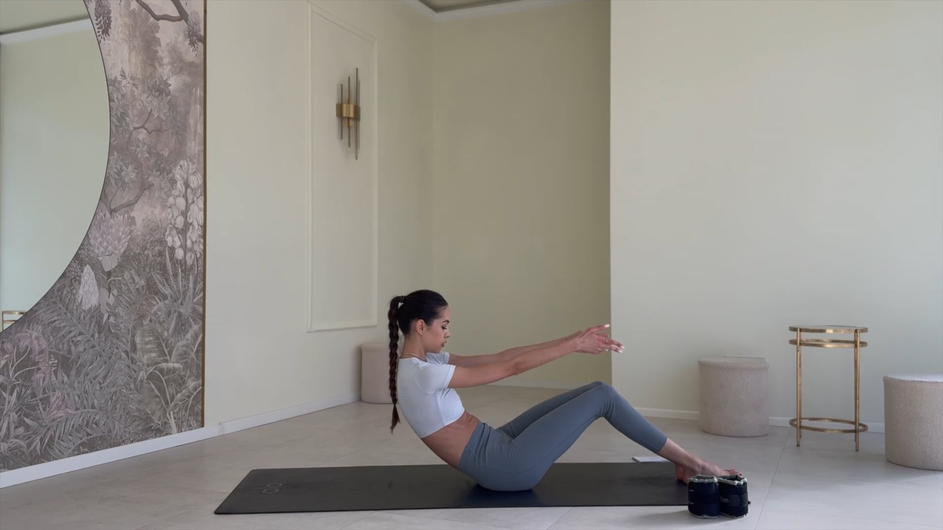 18 minute abs & arms burn