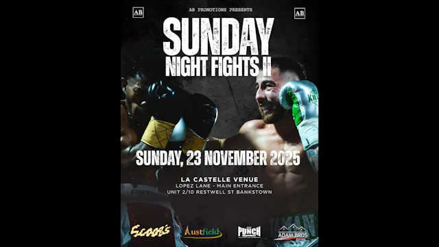 AB Promotions Sunday Night Fight II