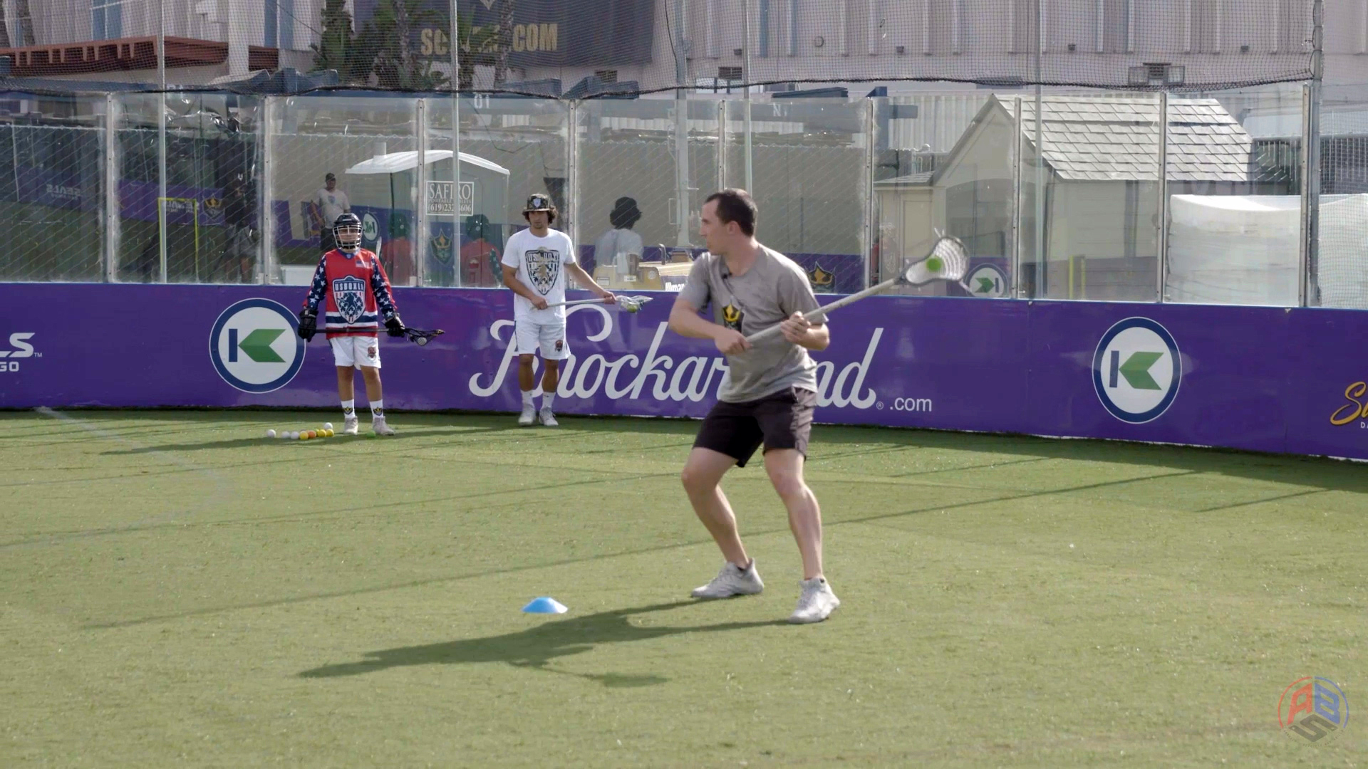 Shooter Shots - Side Arm Drag to Short Side Finish