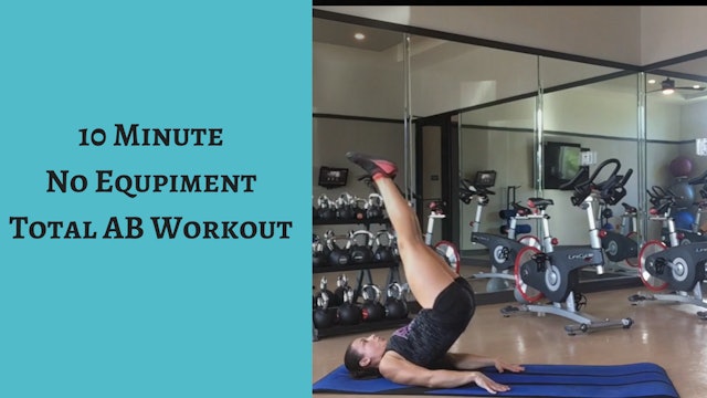 10 Minute No Equipment AB Workout