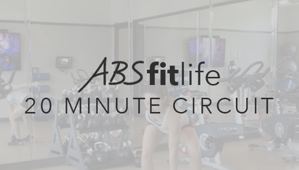 20 Minute Total Body Circuit-Thrusters & Push-Ups