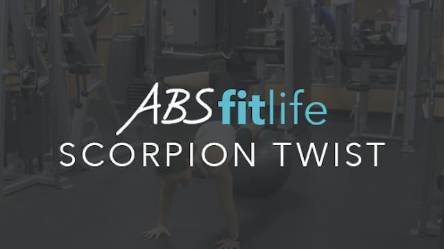 Advanced AB Exercise-Scorpion Twist