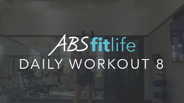 Daily Workout 8 ABS Fit Life TV