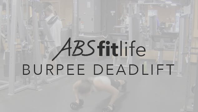 Burpee Deadlift Exercise Demo