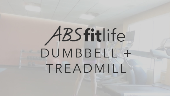 Quick Dumbbell & Treadmill Total Body Circuit