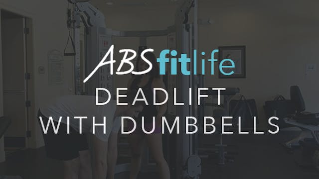 How To Do A Deadlift with Dumbbells