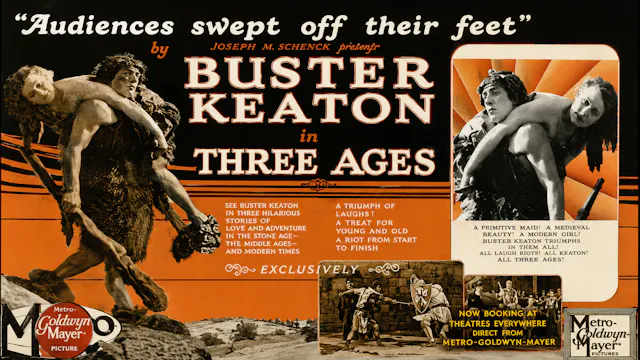 Buster Keaton Three Ages (1923)