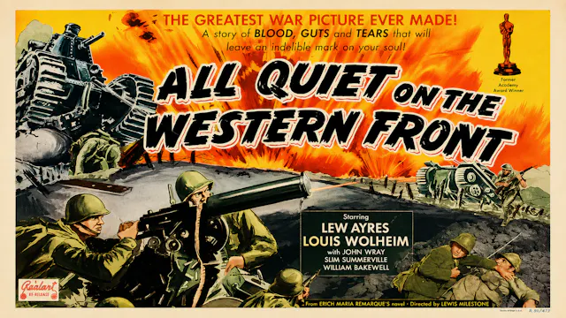 All Quiet On The Western Front  (1930)