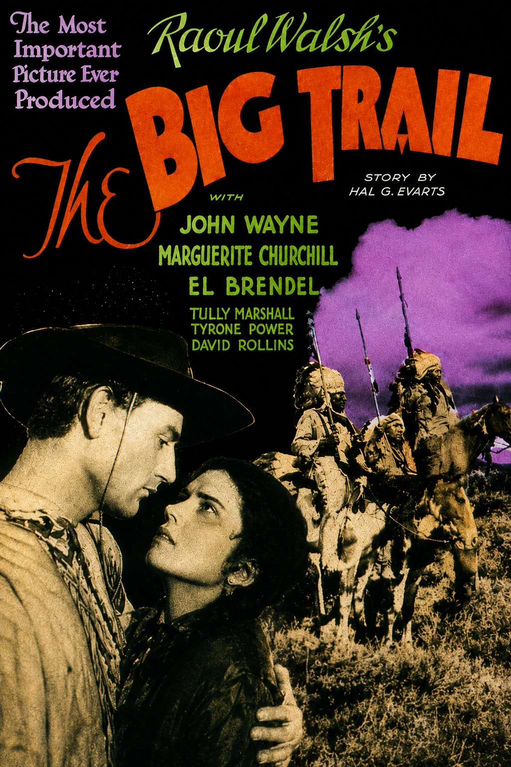 The Big Trail JOHN WAYNE 1930