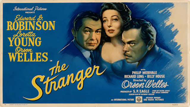 The Stranger ORSON WELLES