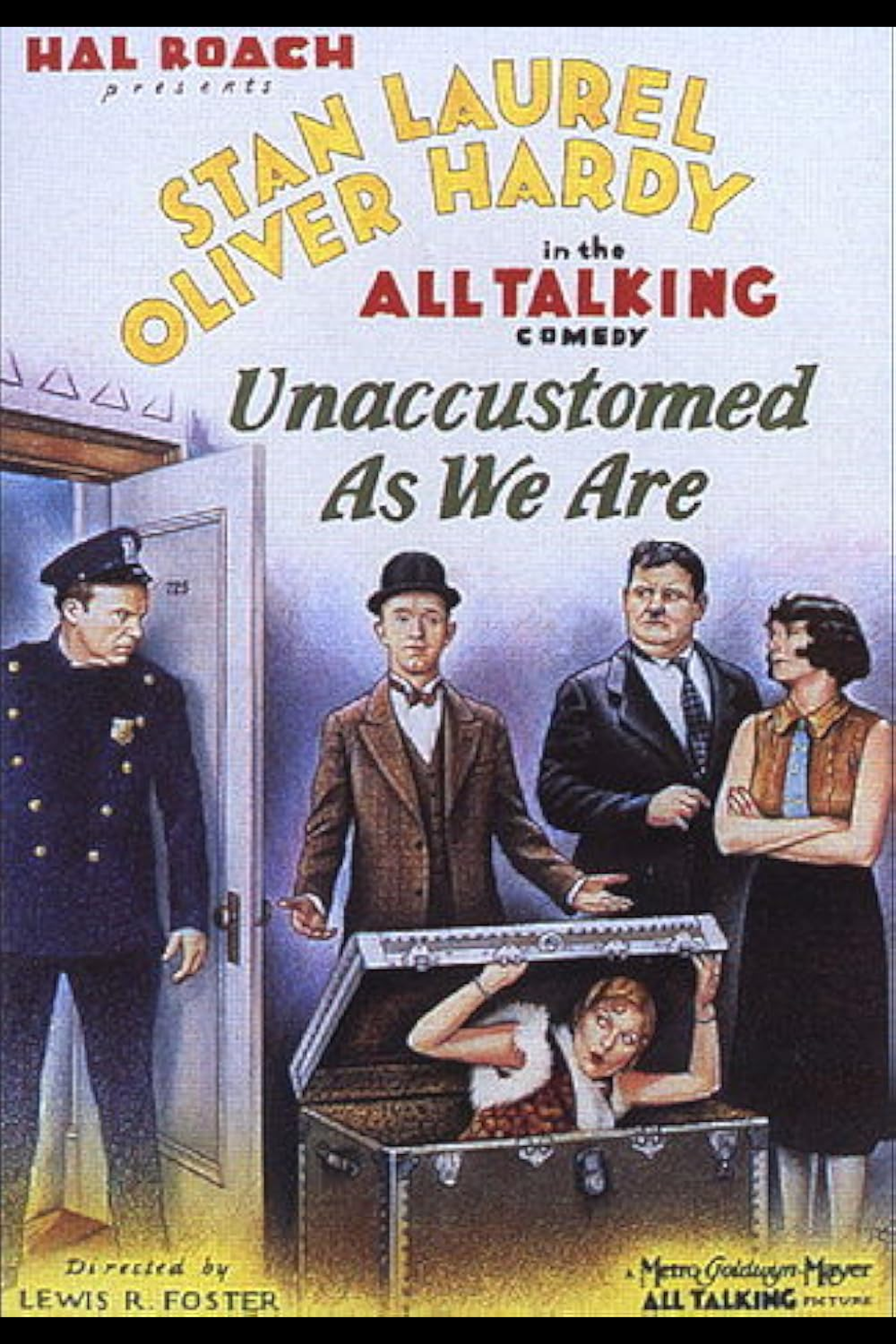Unaccustomed As We Are  LAUREL AND HARDY'S FIRST TALKIE!