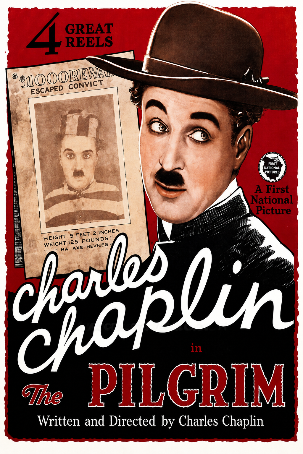 The Pilgrim (1923) Directed by Charlie Chaplin