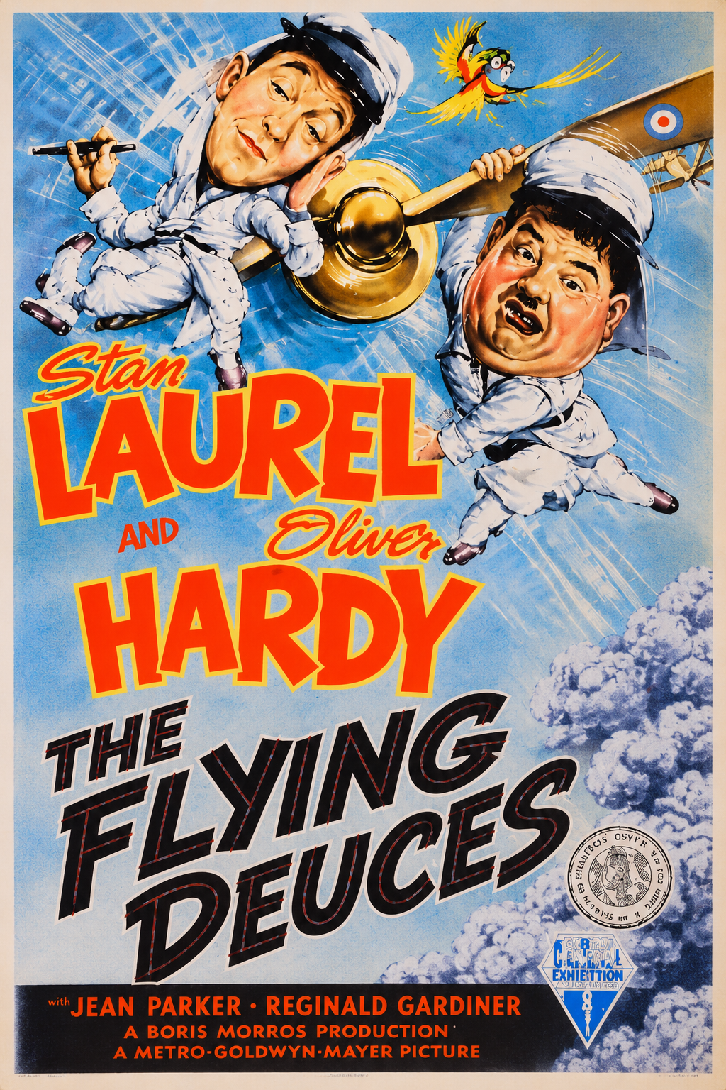 Laurel and Hardy - The Flying Deuces (1939) [HD]