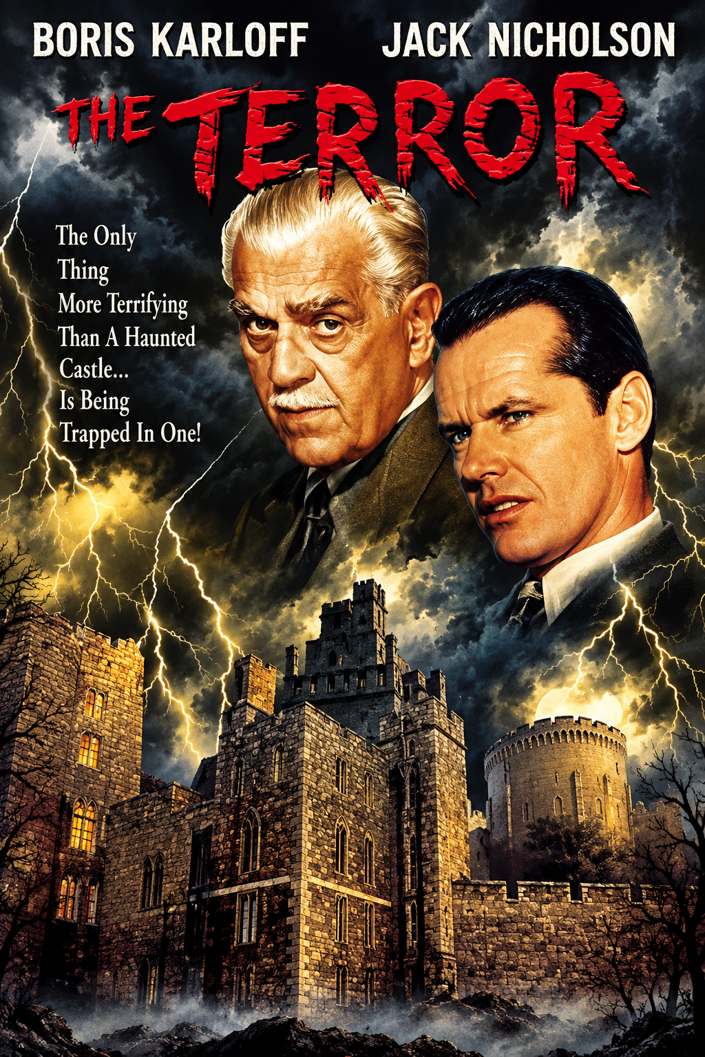 The Terror (1963) BORIS KARLOFF, JACK NICHOLSON