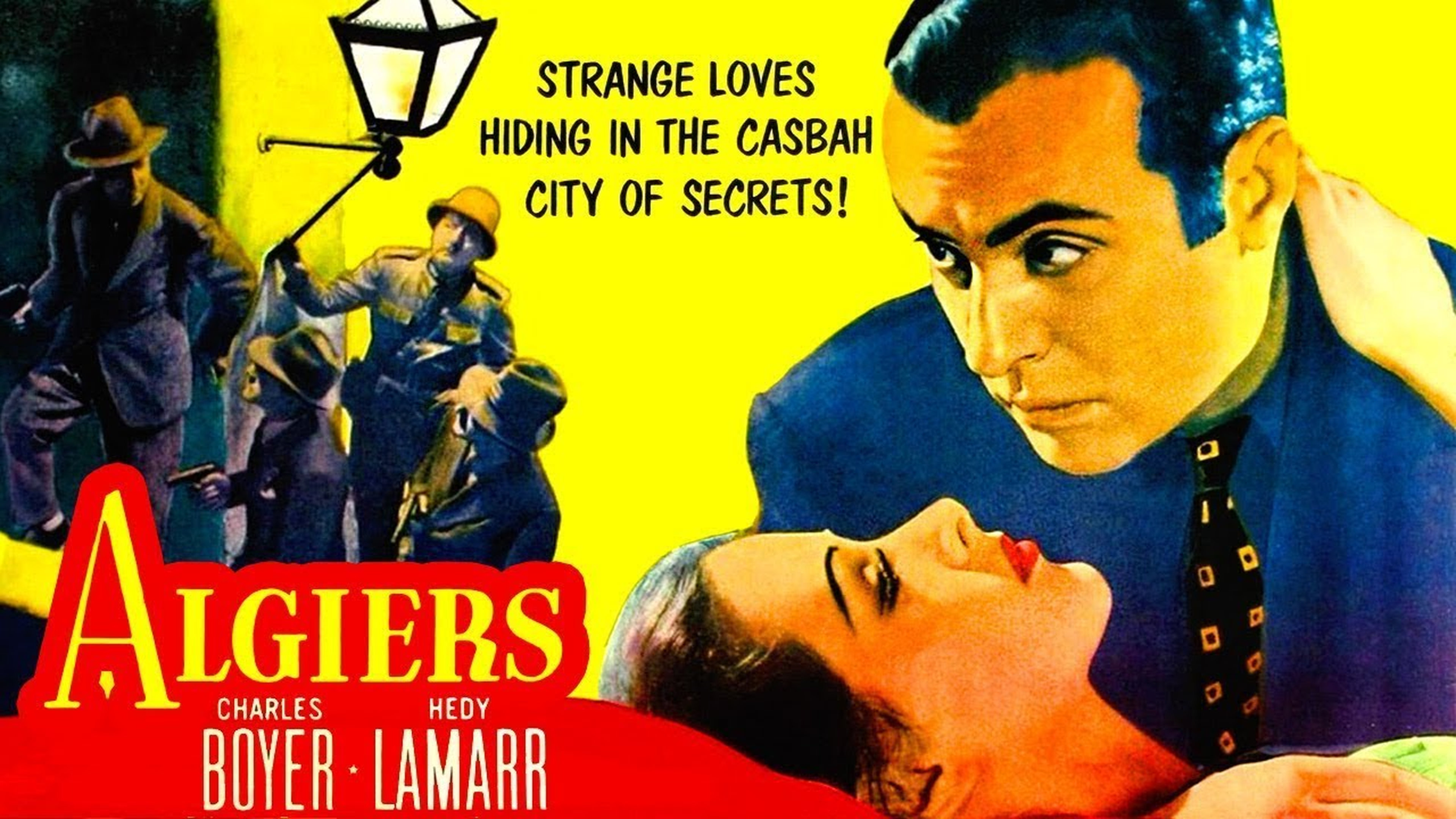 Algiers  HEDY LAMAR CHARLES BOYER (1938)