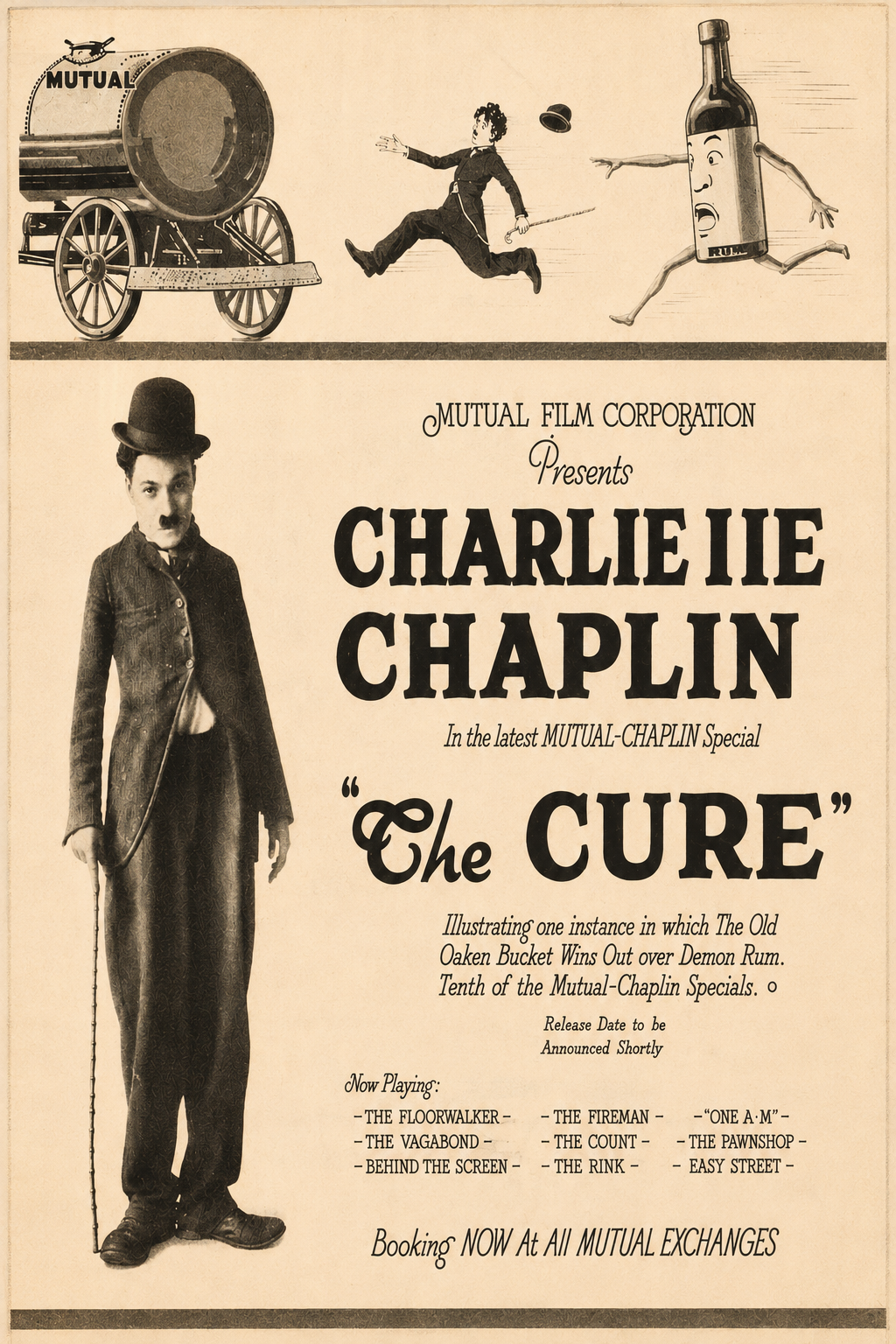 The Cure (1917) Directed by Charlie Chaplin