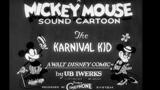 The Karnival Kid  Mickey and Minnie 1929