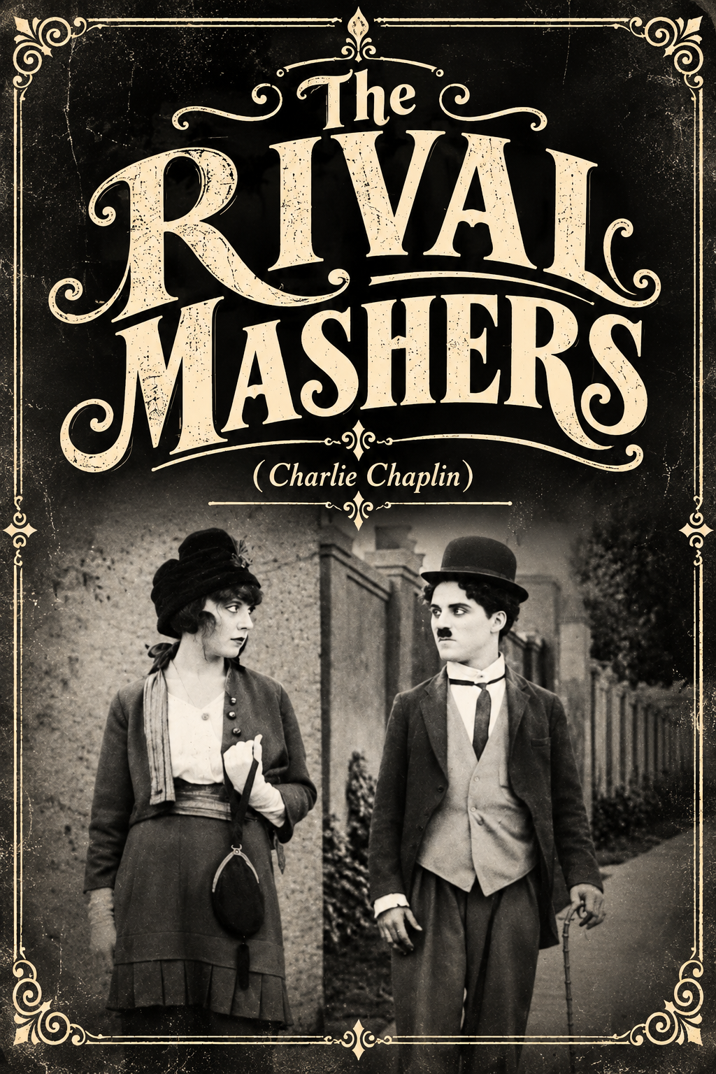 The Rival Mashers  CHARLIE CHAPLIN  1914