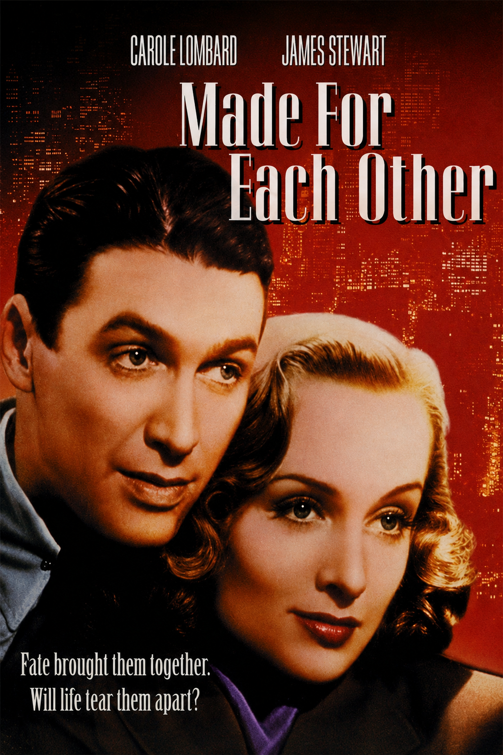 MADE FOR EACHOTHER  JIMMY STEWART CAROL LOMBARD