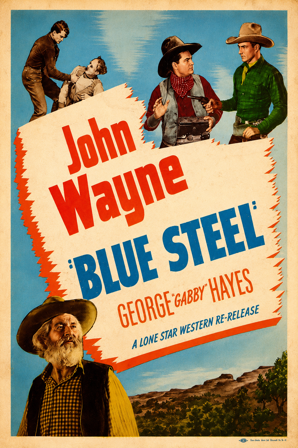 Blue Steel  JOHN WAYNE