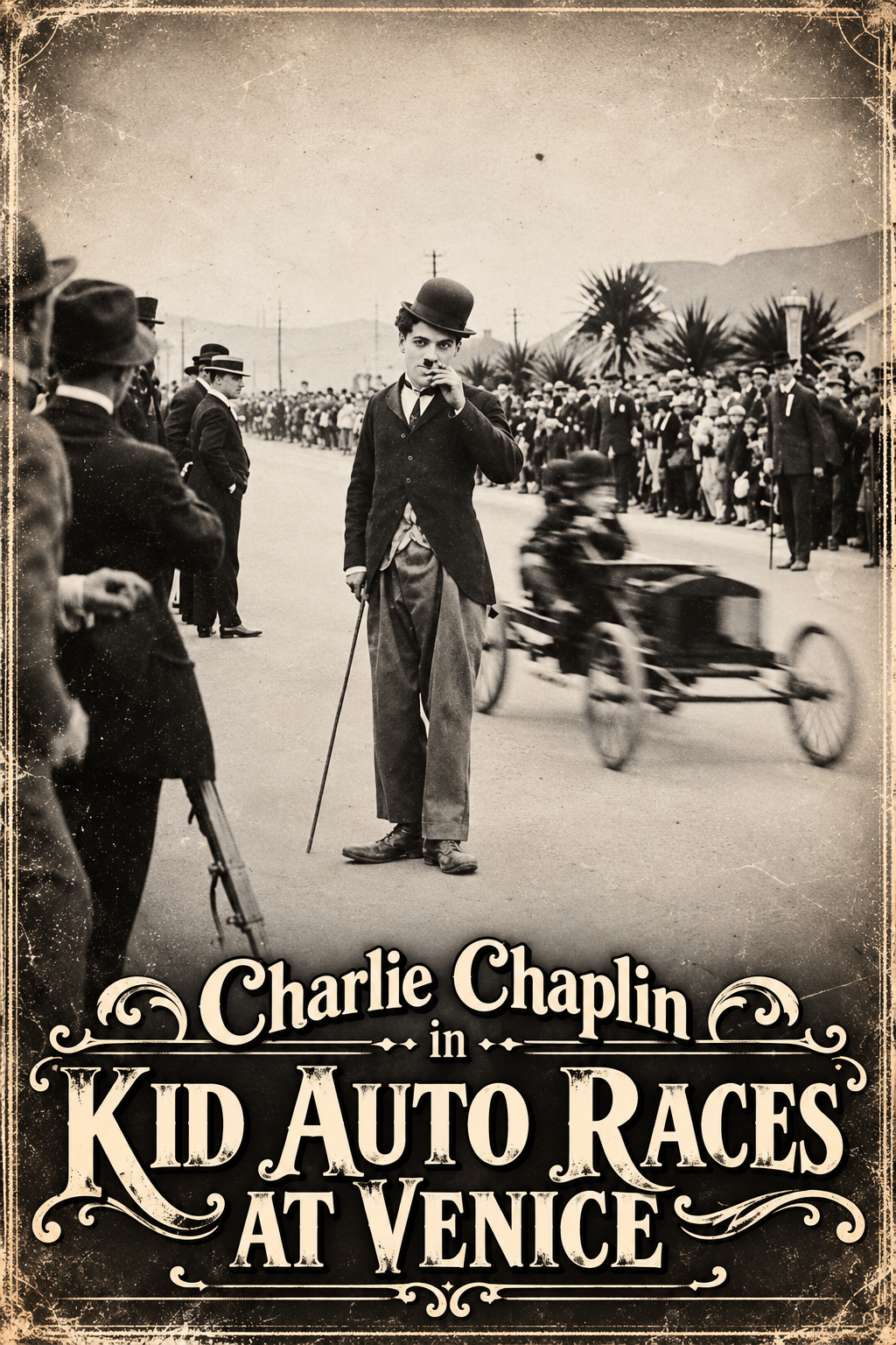Kid Auto Race At Venice   CHARLIE CHAPLIN (as THE TRAMP first time)