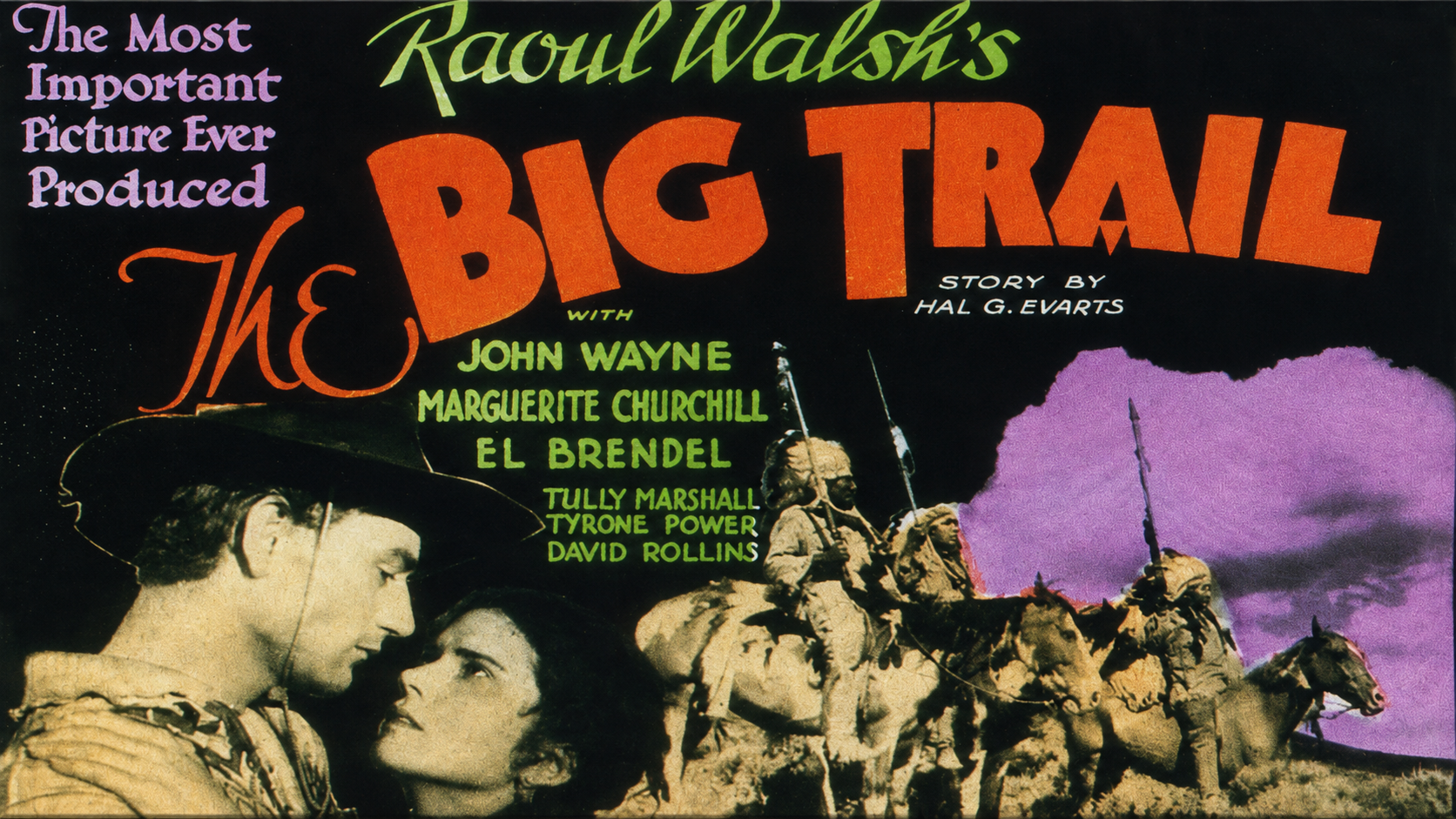 The Big Trail JOHN WAYNE 1930