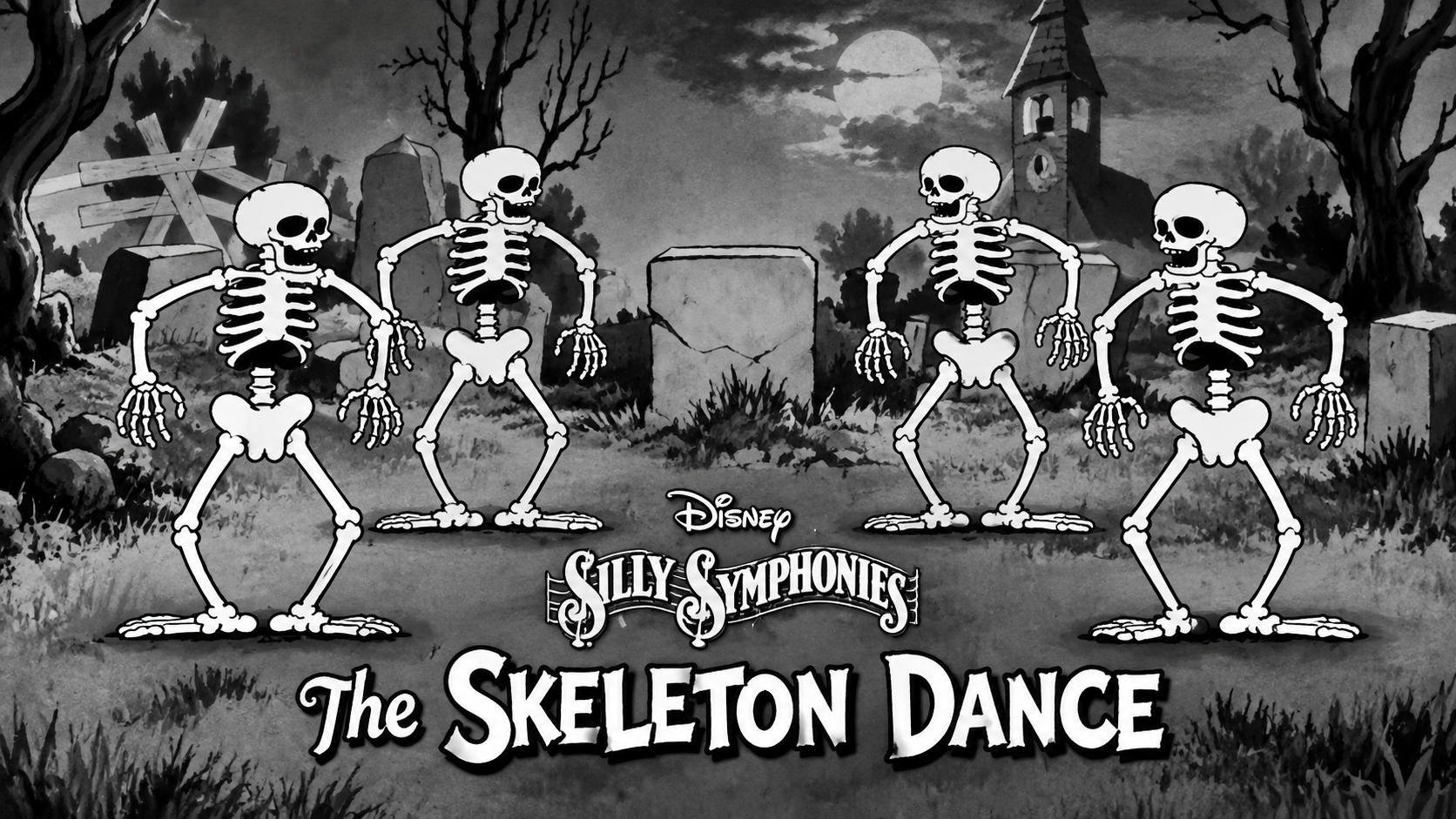 The Skeleton Dance -1927  Walt Disney a CLASSIC