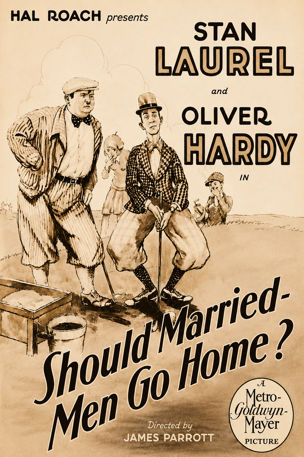 Should Married Men Go Home? LAUREL AND HARDY