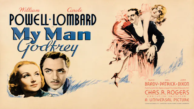 My Man Godfrey  CAROL LOMBARD WILLIAM...